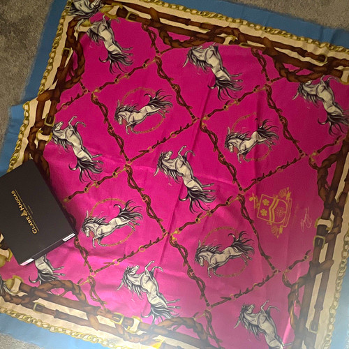 Clare haggas wool silk shawl - clare,
