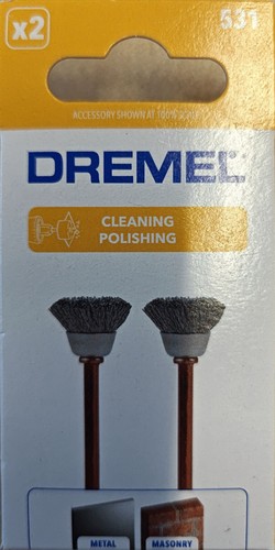 Dremel brass brush 536 - 536, pack