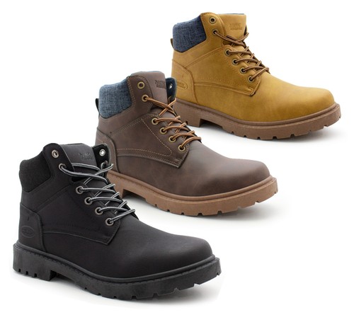 Mens combat boots lace - lace, up