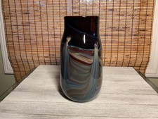 Vintage Art Blown Glass Vase