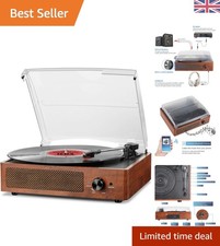 Wooden Bluetooth Record Player