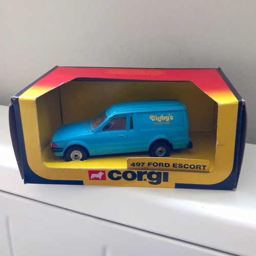 Corgi 497 ford escort van - 497, 1:55