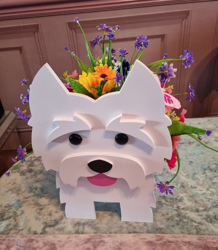 Cute dog planters any - dog,