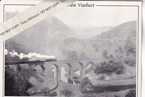 Monsal vale railway - railway, viaduct