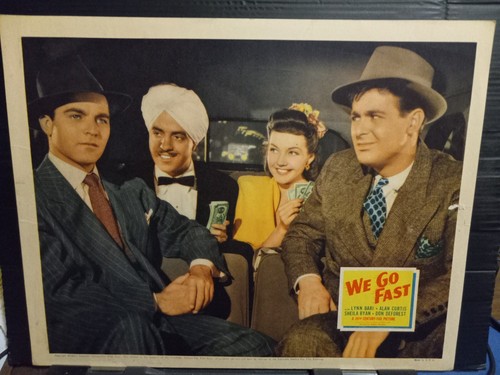 Lobby card 1941 fast - card, we