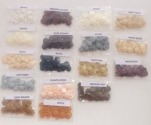 Plastic screw cover caps - screw,