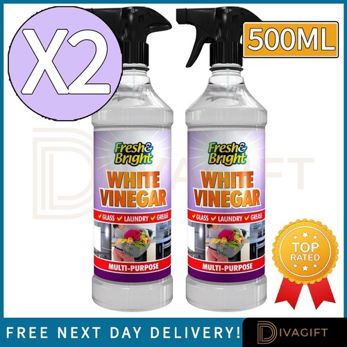 White vinegar spray - x,