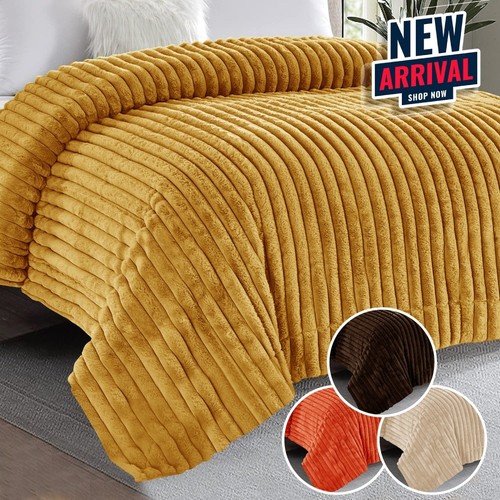 550 gsm heavy fleece blanket - 550,