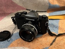 Nikon Nikkormat FT2 35mm SLR camera with Nikkor 50mm F 1:2 lens – Excellent