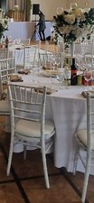 White chiavari chairs - x,