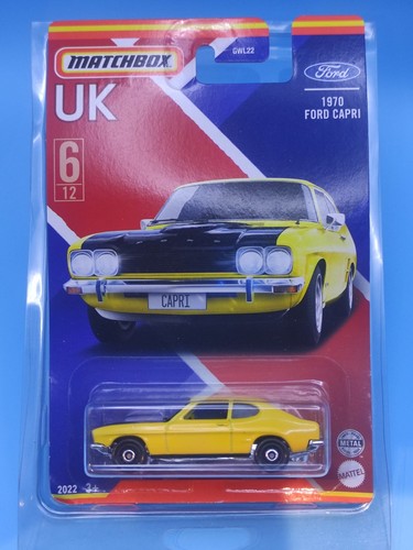Ford capri 1970 - ford, matchbox