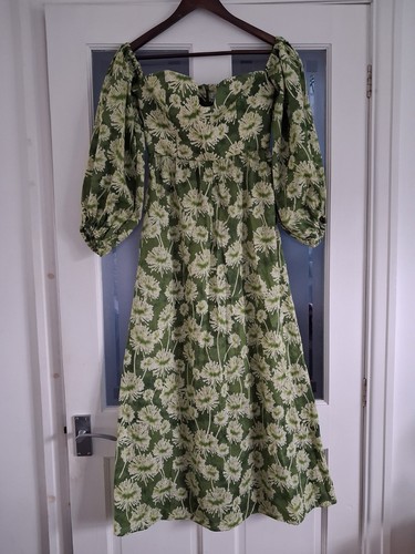 Zara stunning green - zara, floral