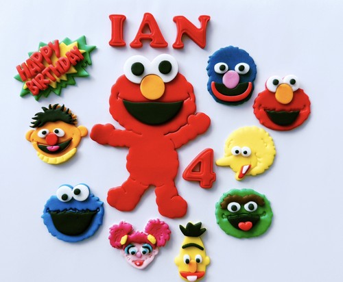Edible fondant elmo body - edible,