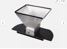 Premium Stainless Steel 2 Roller Crusher Malt Grain Mill Kit with Base