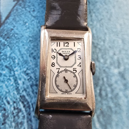 Vintage rolex prince silver - rolex,
