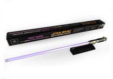 Master Replicas star wars mace windu force Lightsaber Non-Hasbro black series