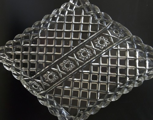 Diamond quilted clear glass - quilted,