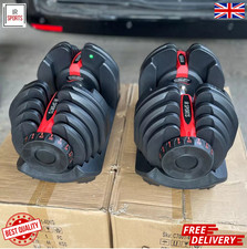 Adjustable Dumbbells 24kg/40kg Weights Home Gym Hand Dumbbell Fitness Exercise