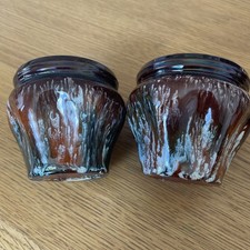 2 Antique Bretby Art Pottery