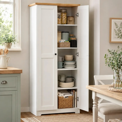 172cm wooden storage - storage, cabinet