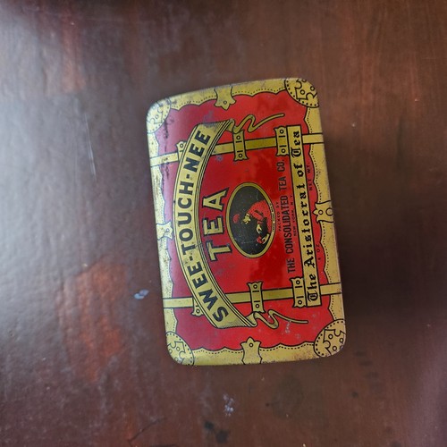 Vintage tea tin - tea, chest