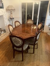 Louis XV French/ Rococo Style Table And Chairs