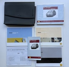 RENAULT SCENIC OWNERS MANUAL HANDBOOK 2007 PRINT - WALLET PACK 2006 - 2009