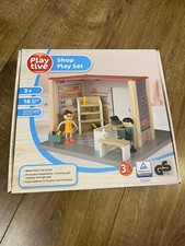 Playtive Wooden Shop Play Set