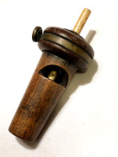 Antique Maritime / Naval Pipe Speaking Tube Mouthpiece with Sliding Indicator