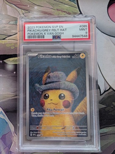 Pokemon pikachu grey felt - pikachu, hat