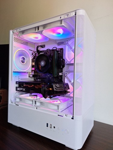 White gaming ryzen 3500x - white,