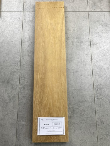 630x140x21mm iroko par solid - 630x140x21mm,