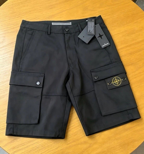 Stone island black cotton - island,