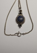 Vintage Sterling Silver Lapis