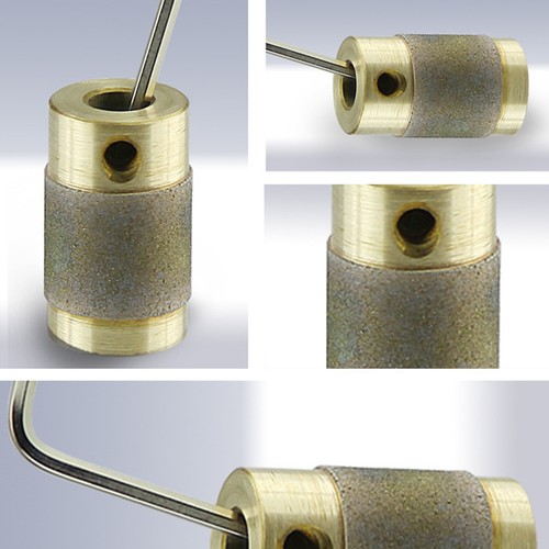 4stained glass grinder head - 3/4stained,