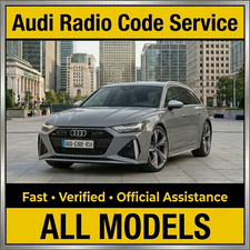Audi Radio Code PIN SAFE Mode