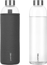 1 Litre Glass Water Bottle