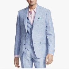 Bar III Men’s Blue Linen