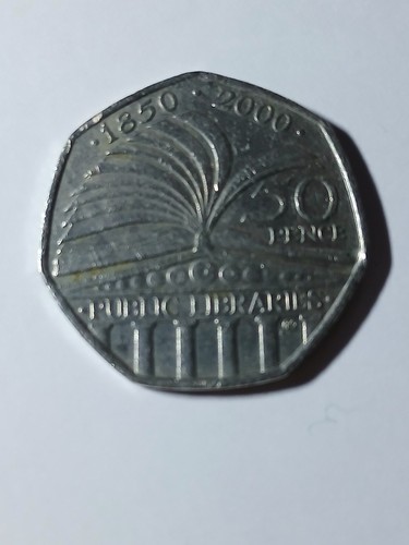 50p coin public - 50p, coin...public
