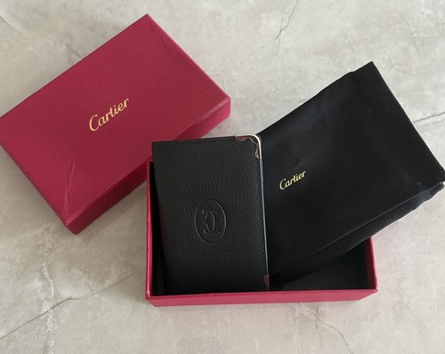 Cartier black calfskin - cartier,