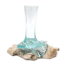 🪶 Molten Glass on Whitewash