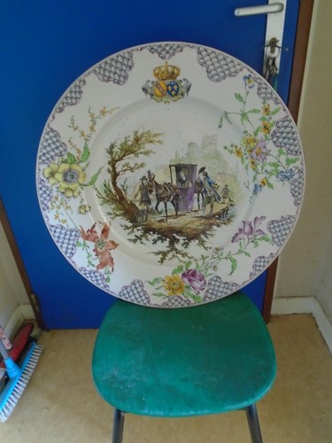 Wedding dish faience de - faience,