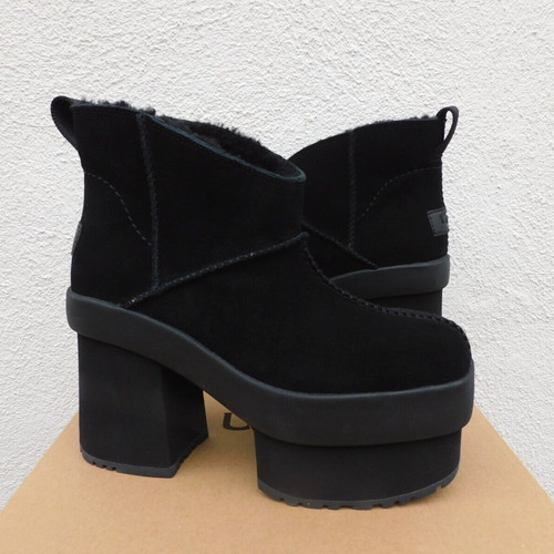 Ugg black classic new heights - black,