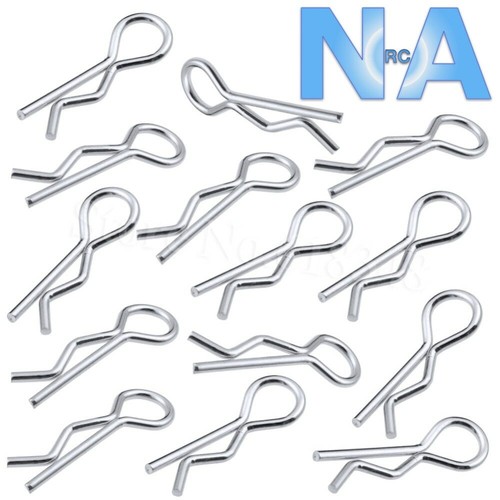 Body clips stainless - rc, steel