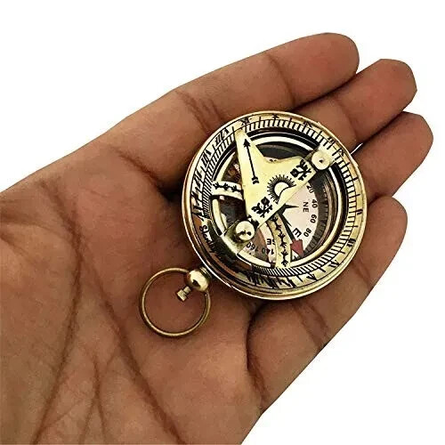 Hand made brass - push, open
