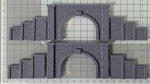 Gauge tunnel double track - double,