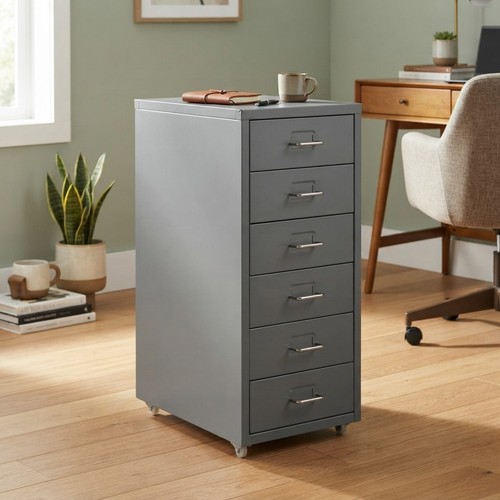 Durable grey drawer filing - grey,