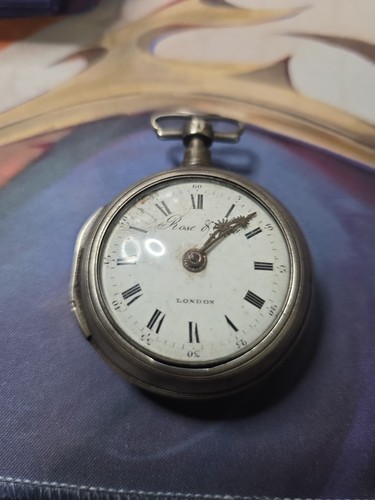 Verge fusee pocket watch - pocket,