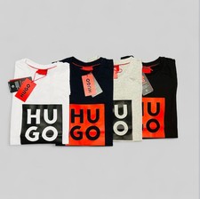 HUGO BOSS MENS SHORT SLEEVE CREW NECK T-SHIRT