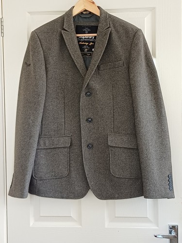 Superdry supremacy wool blend - superdry,